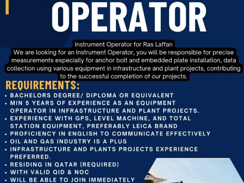 Instrument Operator