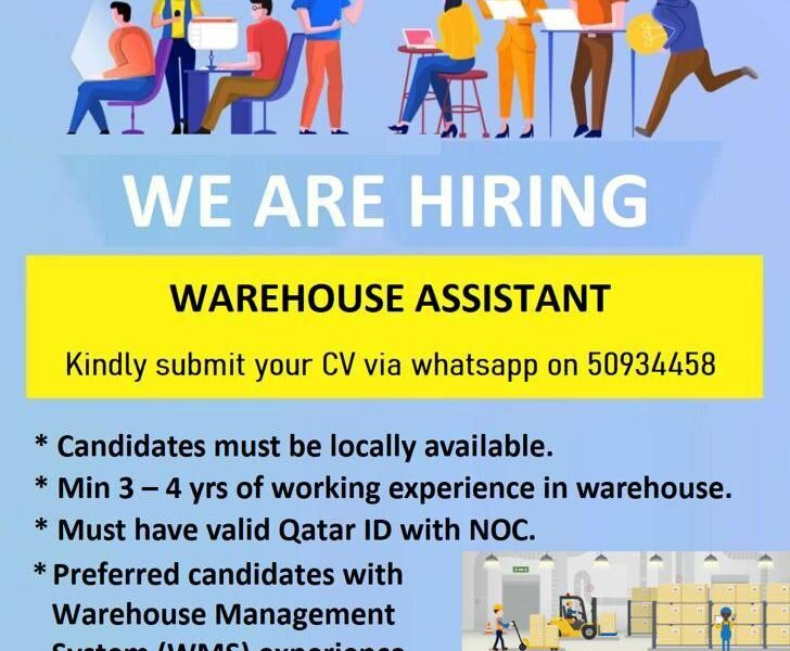 WAREHOUSE ASSISTANT