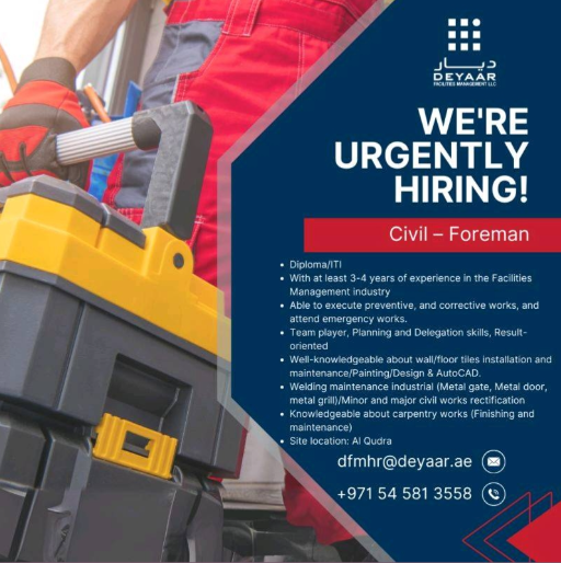 Urgently Hiring